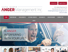 Tablet Screenshot of longislandangermanagement.com